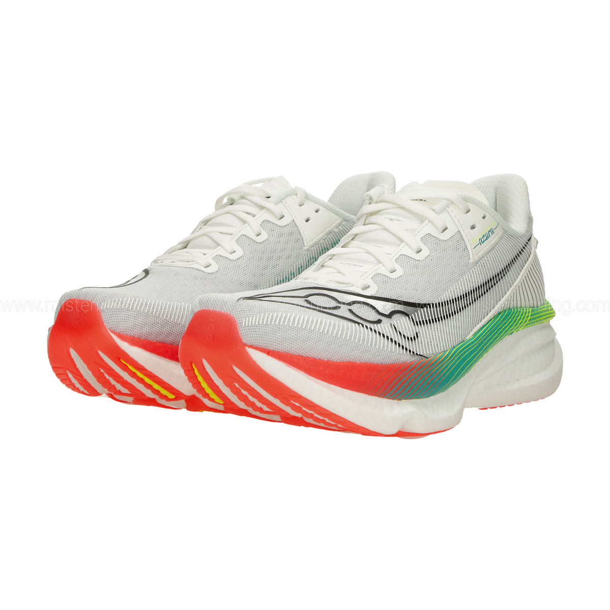 Saucony Endorphin Azura White/Multi - Scarpe - vista 4