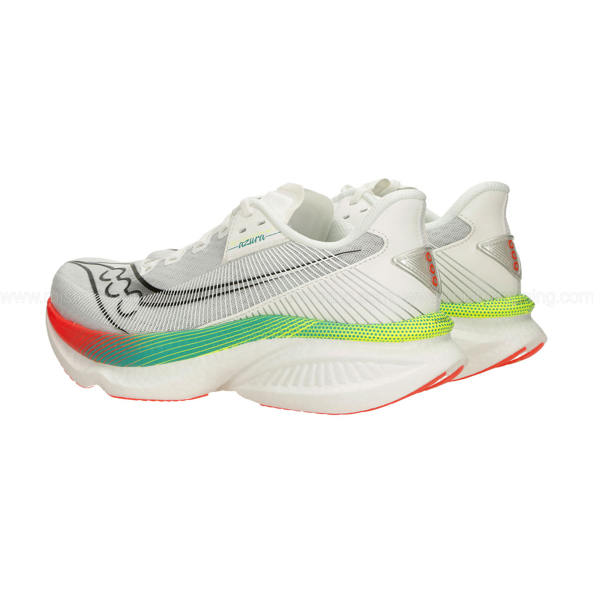 Saucony Endorphin Azura White/Multi - Scarpe - vista 5