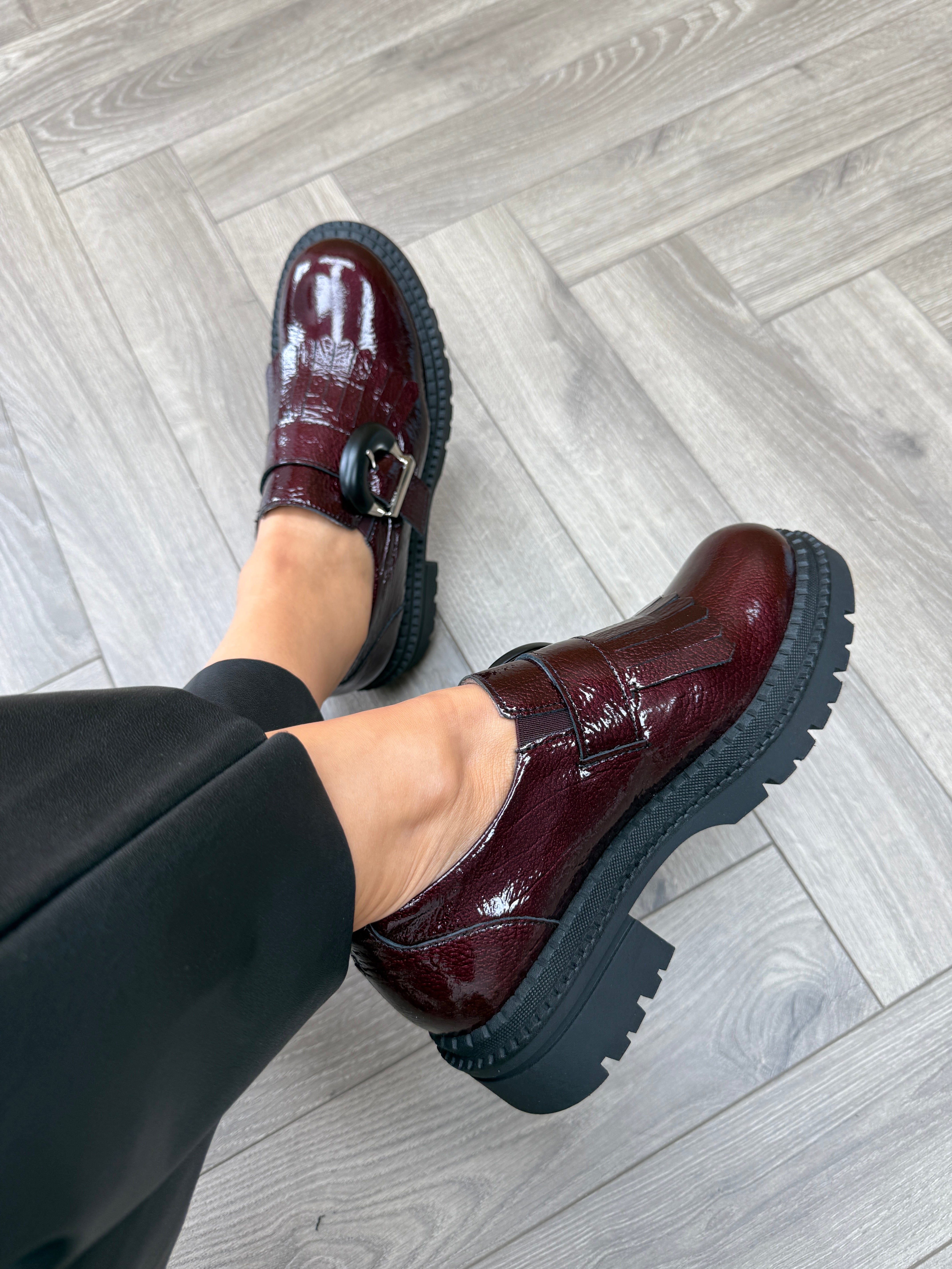 Pitillos Mocassino in Vernice