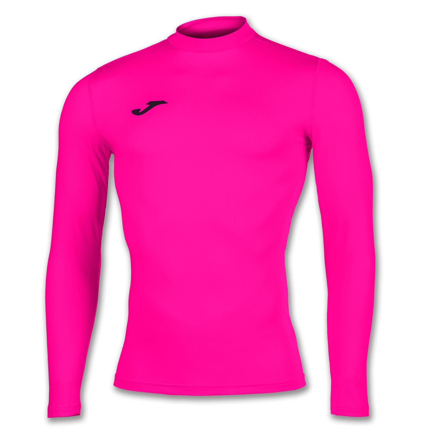 CAMISETA MANGA LARGA BRAMA ACADEMY ROSA FLUOR