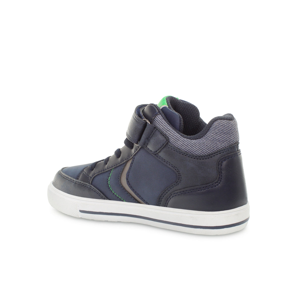 Lumberjack King Sneaker Alta Bambino Blu Navy