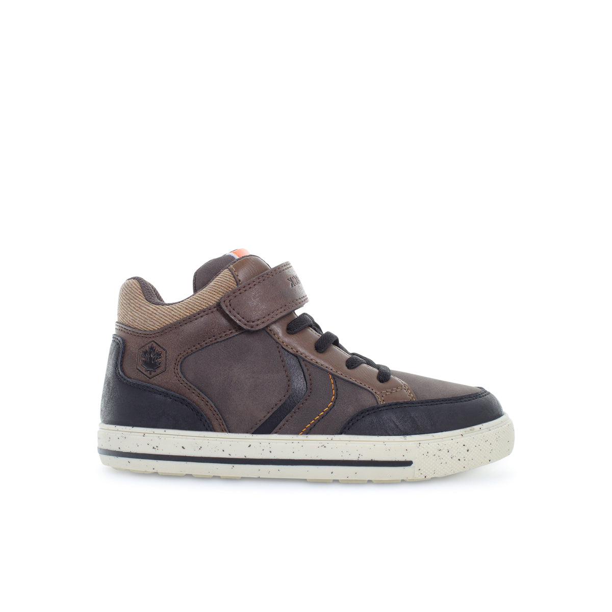 Lumberjack King Sneaker Alta Bambino Marrone Multicolor