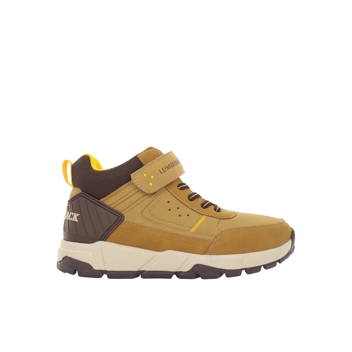 Lumberjack Crumb Sneaker Alta Bambino Giallo