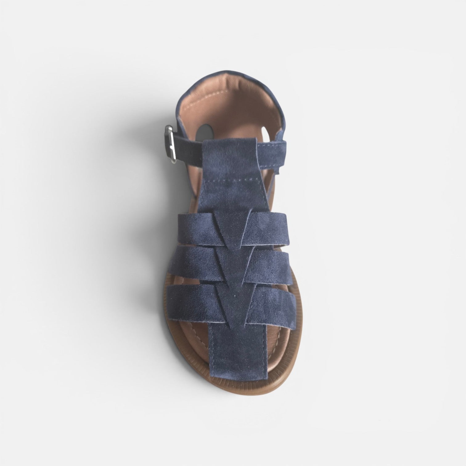 Westlake bambino cuoio navy blu