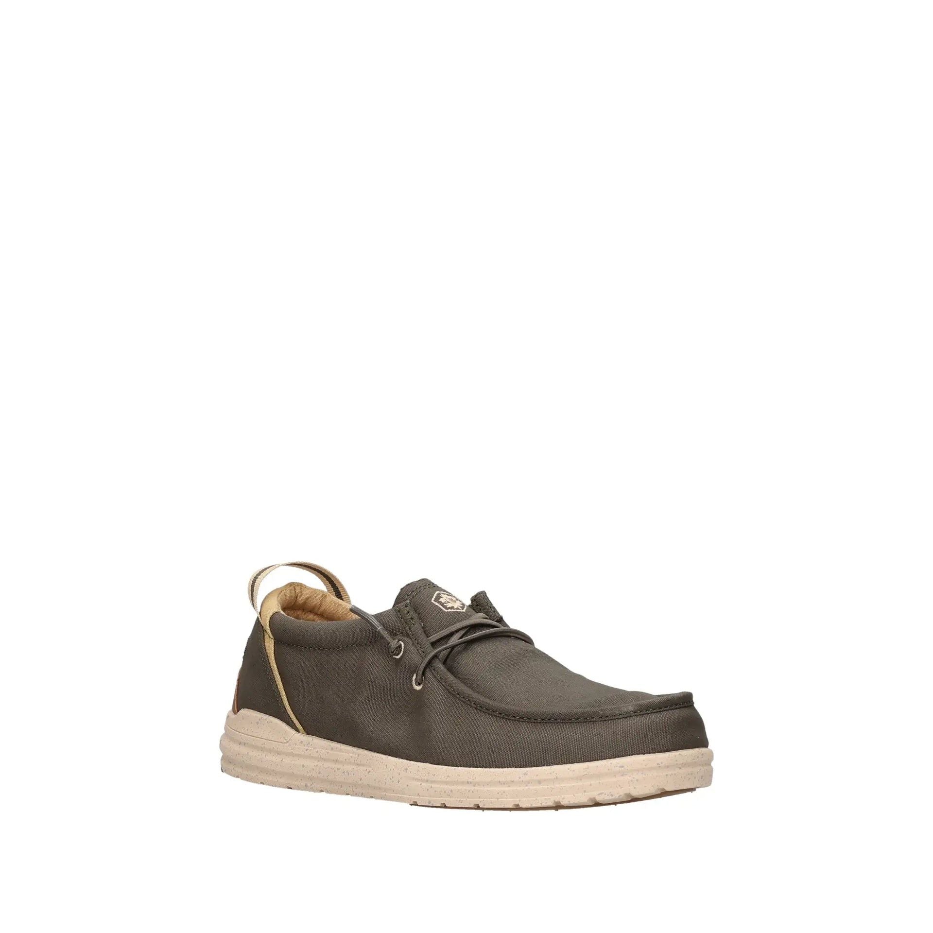 MAN ARMY GREEN BASIC CASUAL SHOES TR