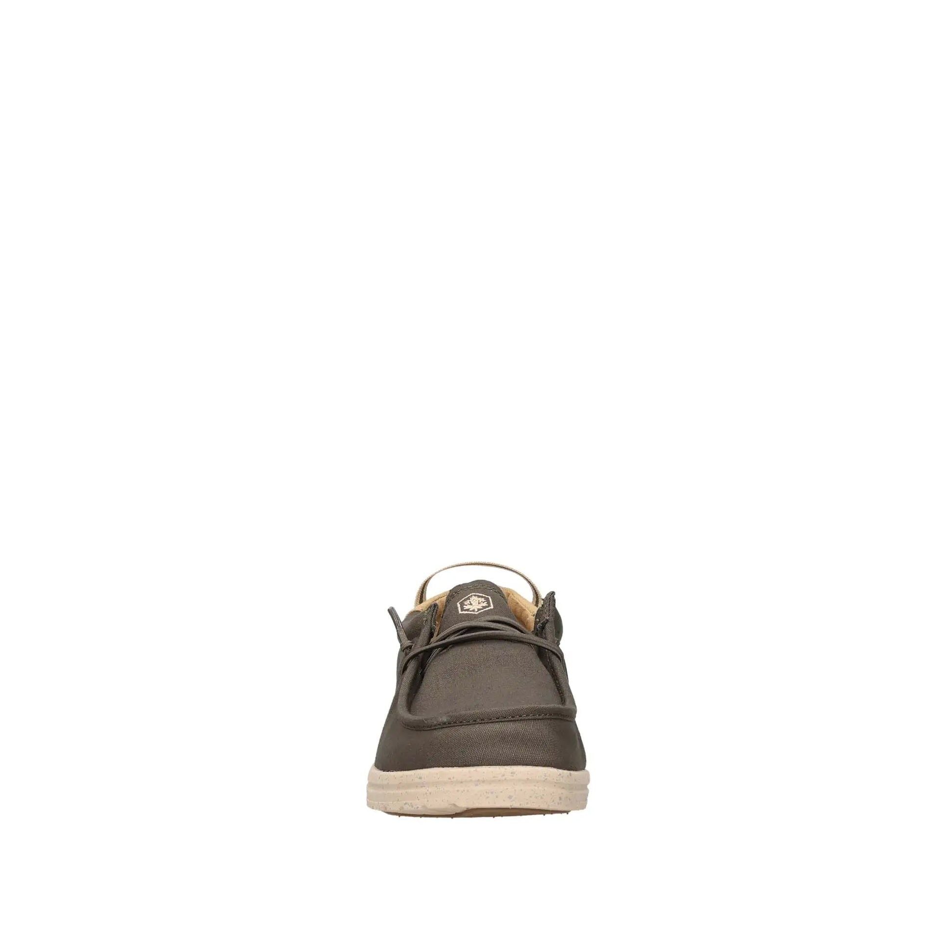 MAN ARMY GREEN BASIC CASUAL SHOES TR
