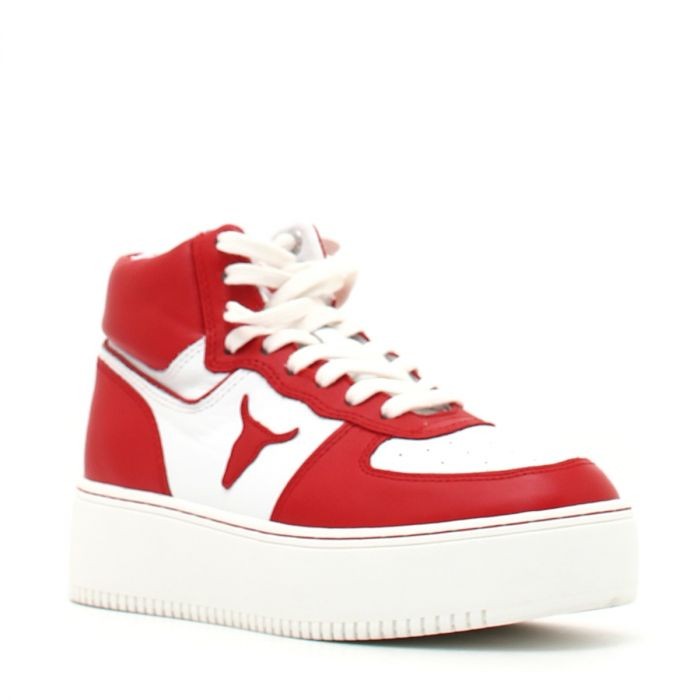 THRIVE WHITE/RED - sneakers - WINDSORSMITH