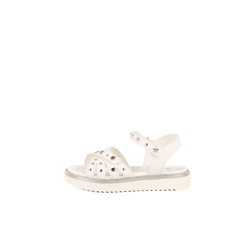 GIRL WHITE SANDALS PIX-SND2V-01