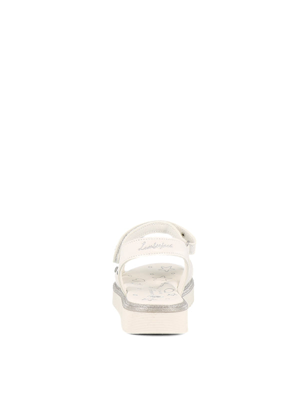 GIRL WHITE SANDALS PIX-SND2V-01