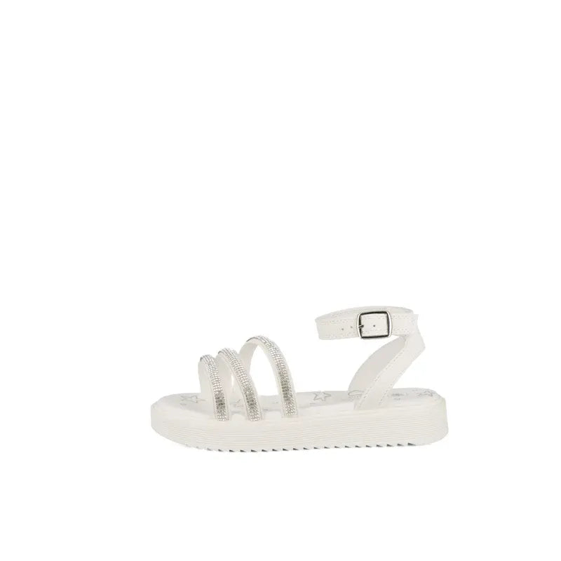 GIRL WHITE SANDALS PIX-SND-02