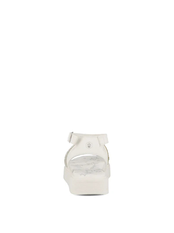 GIRL WHITE SANDALS PIX-SND-02
