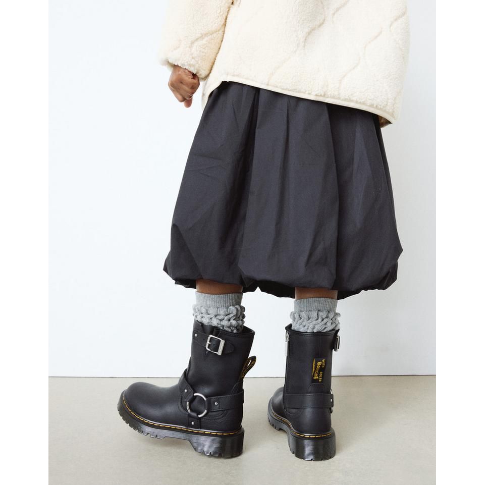 STIVALI BIKER GENAYA J JUNIOR IN PELLE