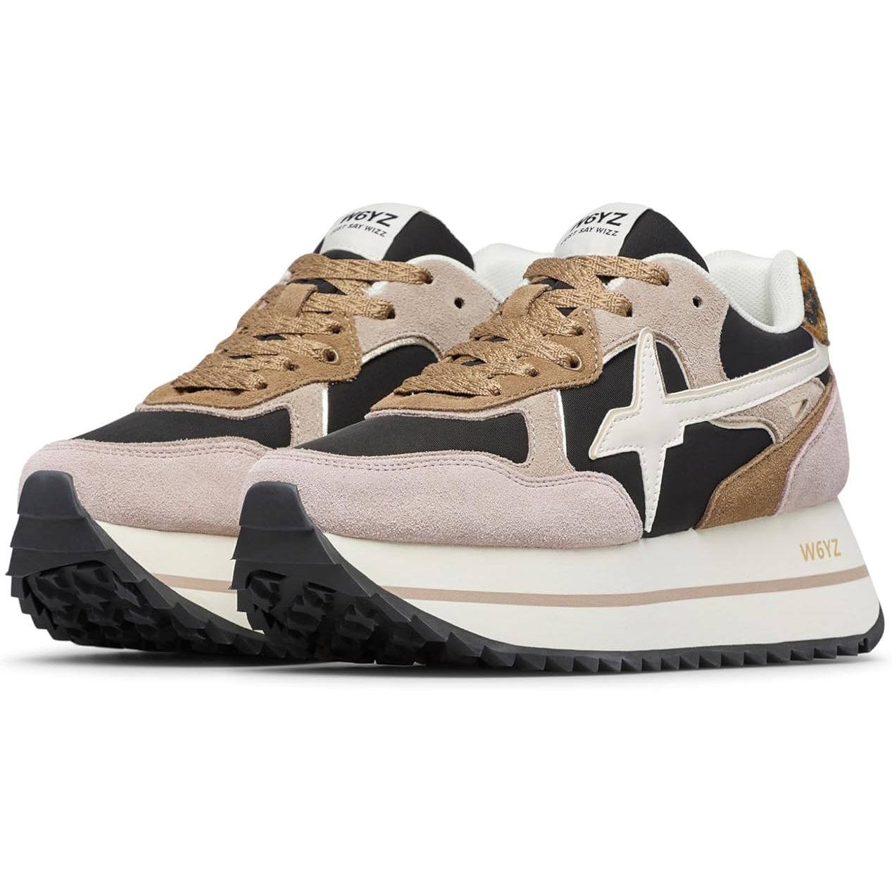 DEVA W. - Sneakers in tessuto tecnico e suede