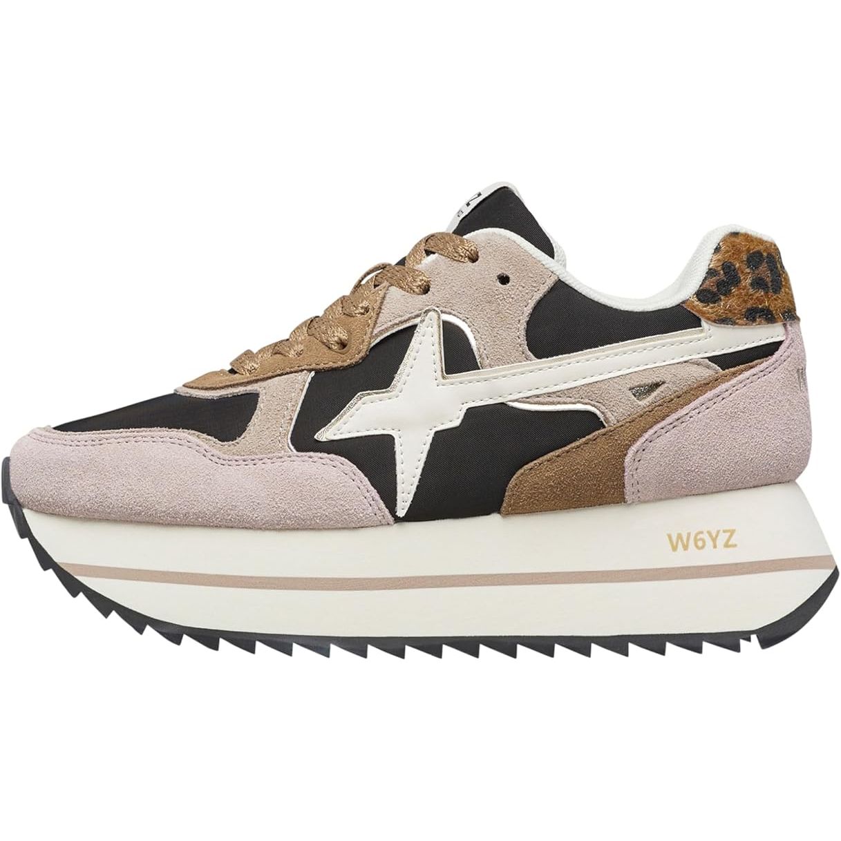 DEVA W. - Sneakers in tessuto tecnico e suede
