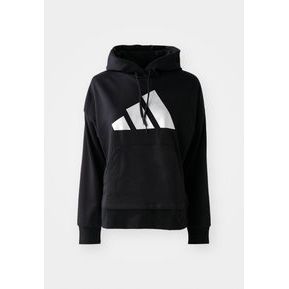 Felpa con cappuccio - black