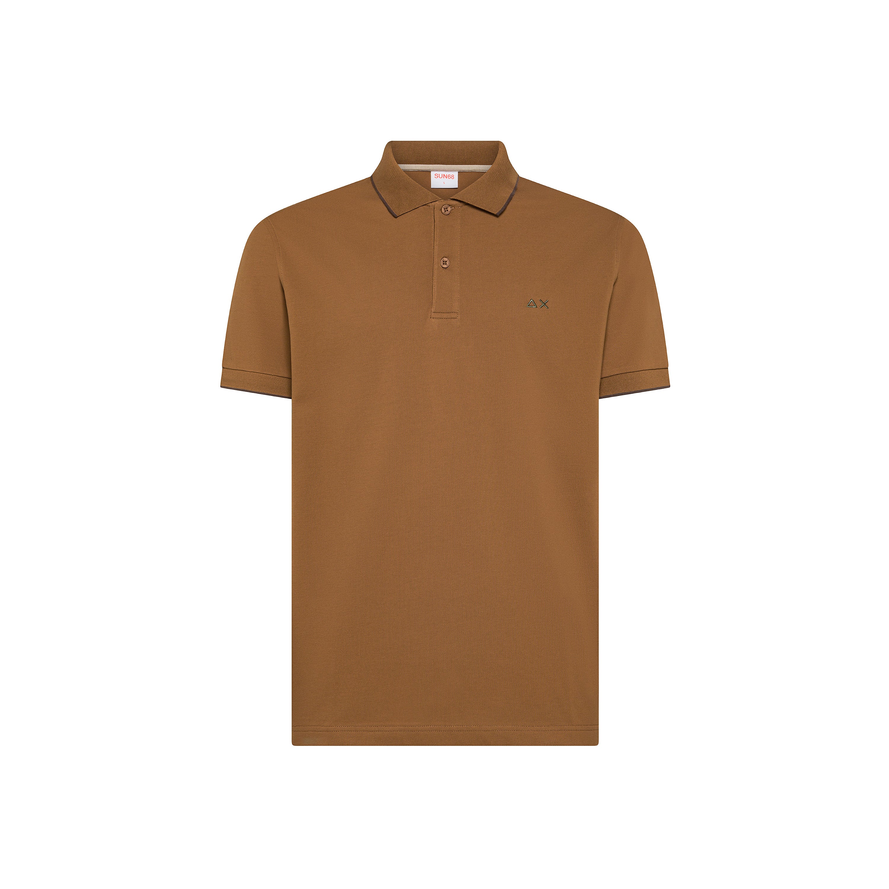 POLO SMALL STRIPE ON COLLAR S/S