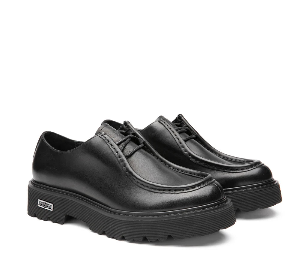 SLASH 4546 LOW M LEATHER BLACK
