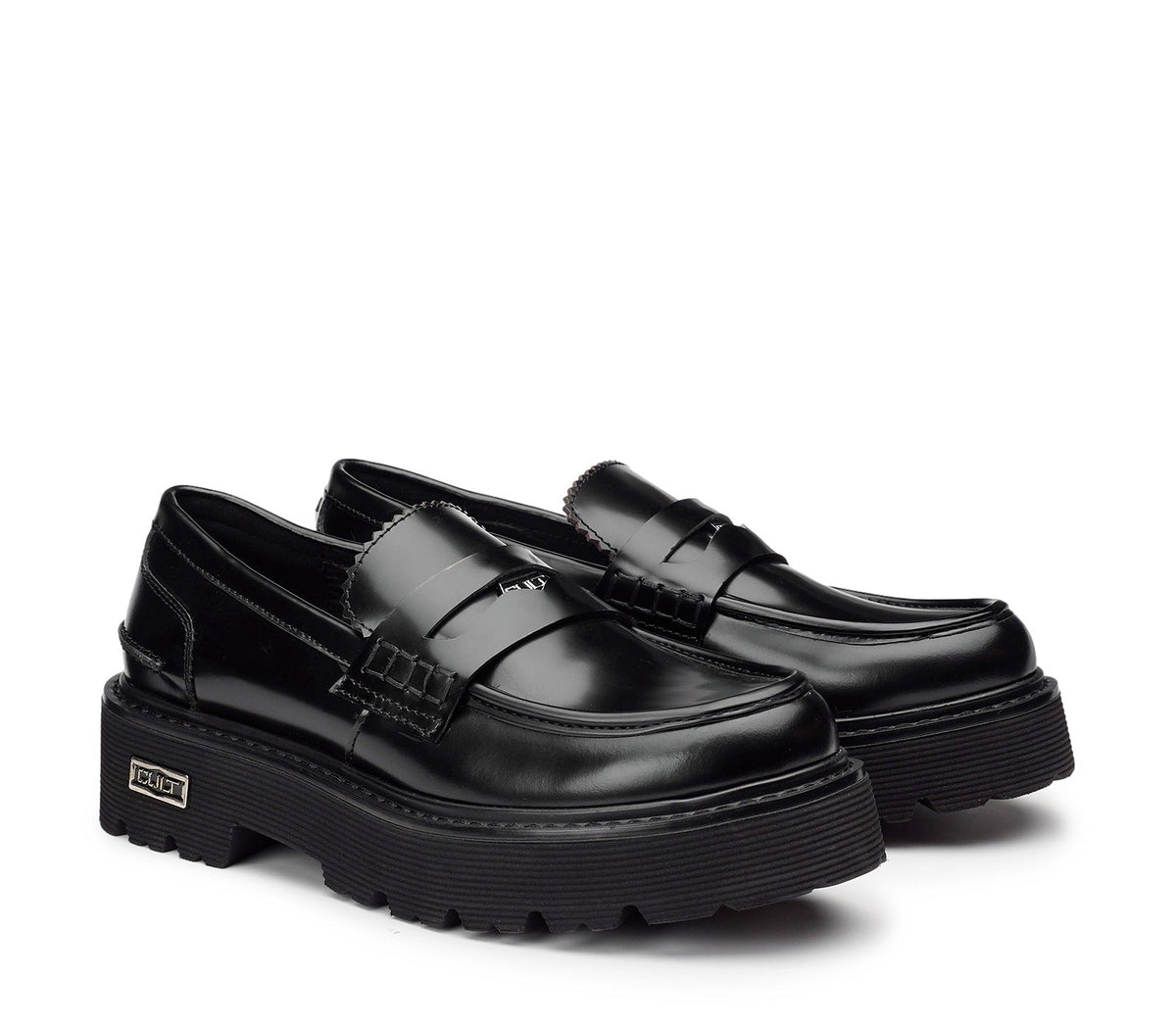 SLASH 3947 LOW W BRUSHED LEATHER BLACK