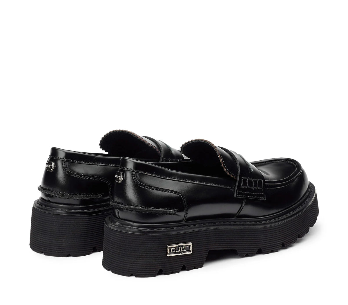 SLASH 3947 LOW W BRUSHED LEATHER BLACK