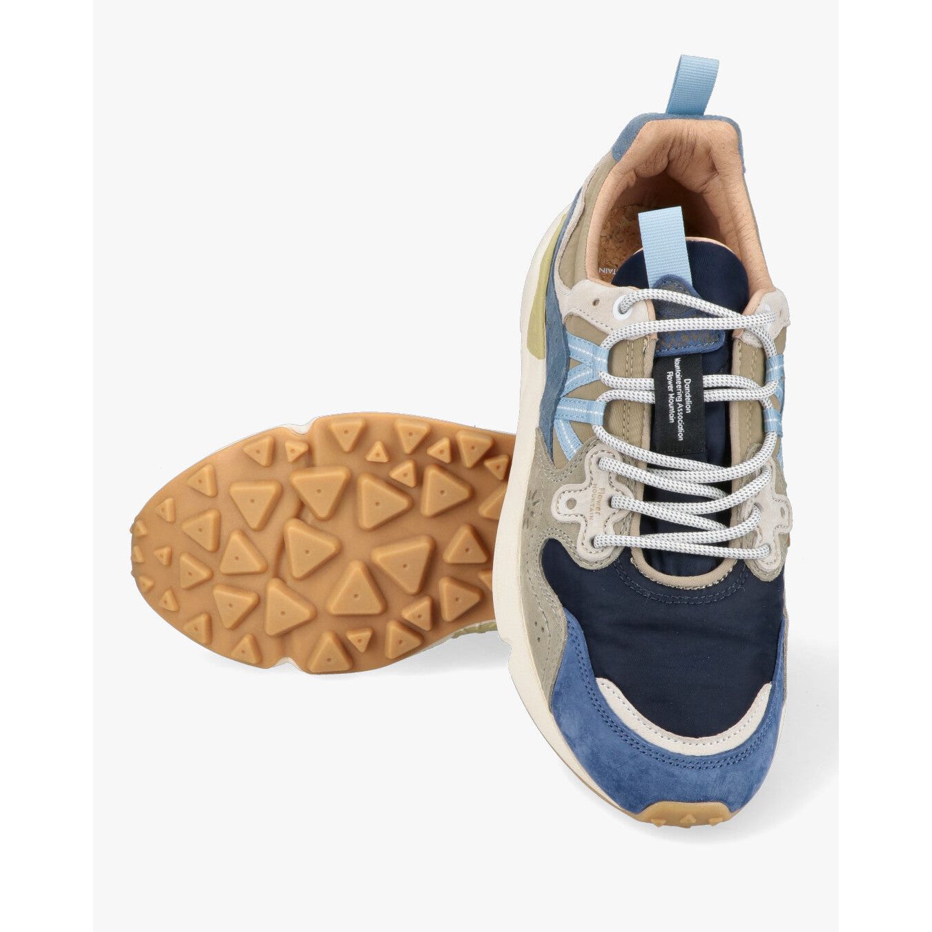 Yamano 3 Man Suede/nylon Navy-blue-kaki