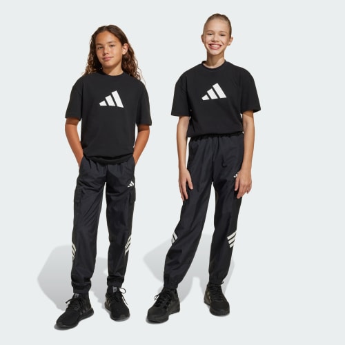 adidas Future Icons 3-Stripes Woven Pants Kids nero