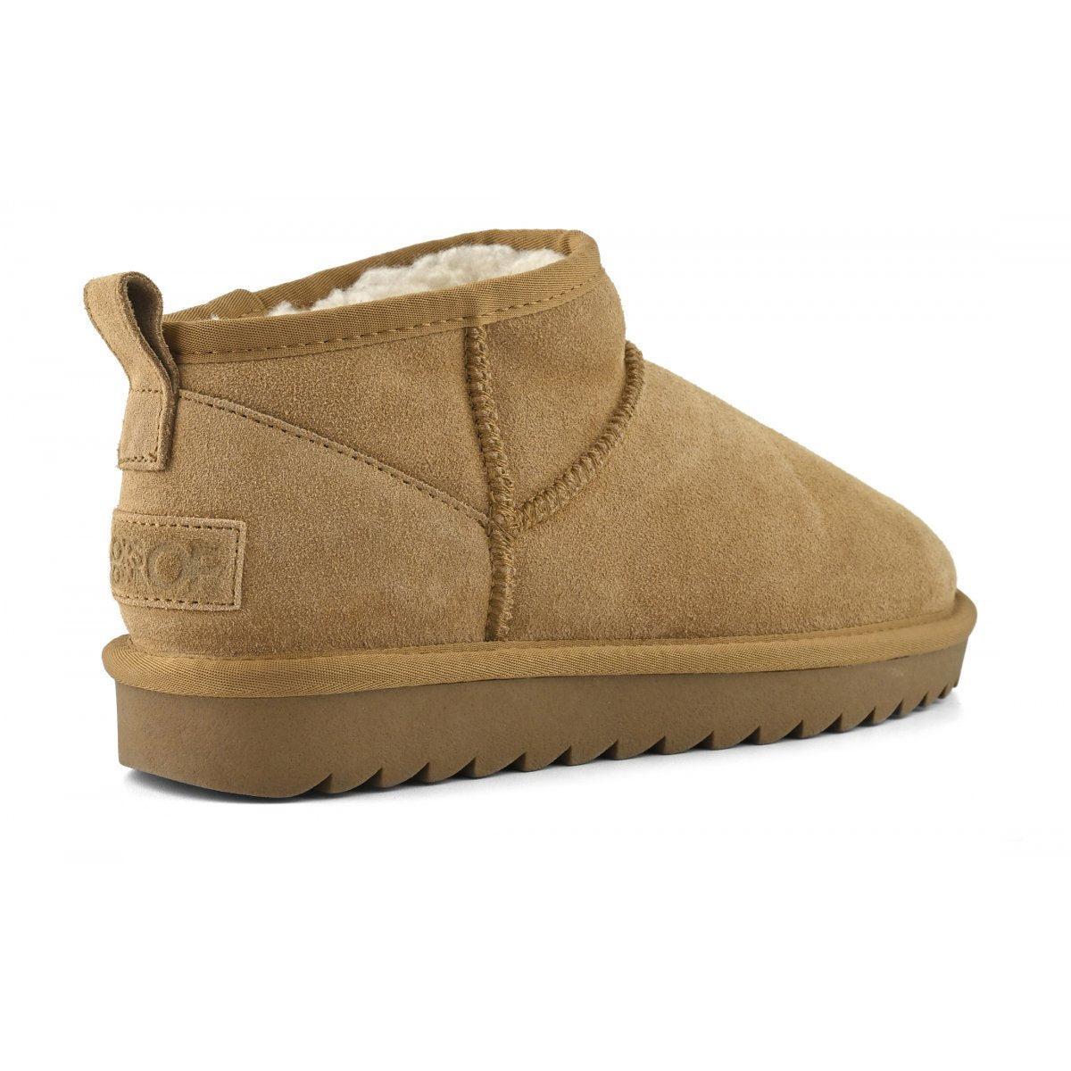 Short Winter boot in suede