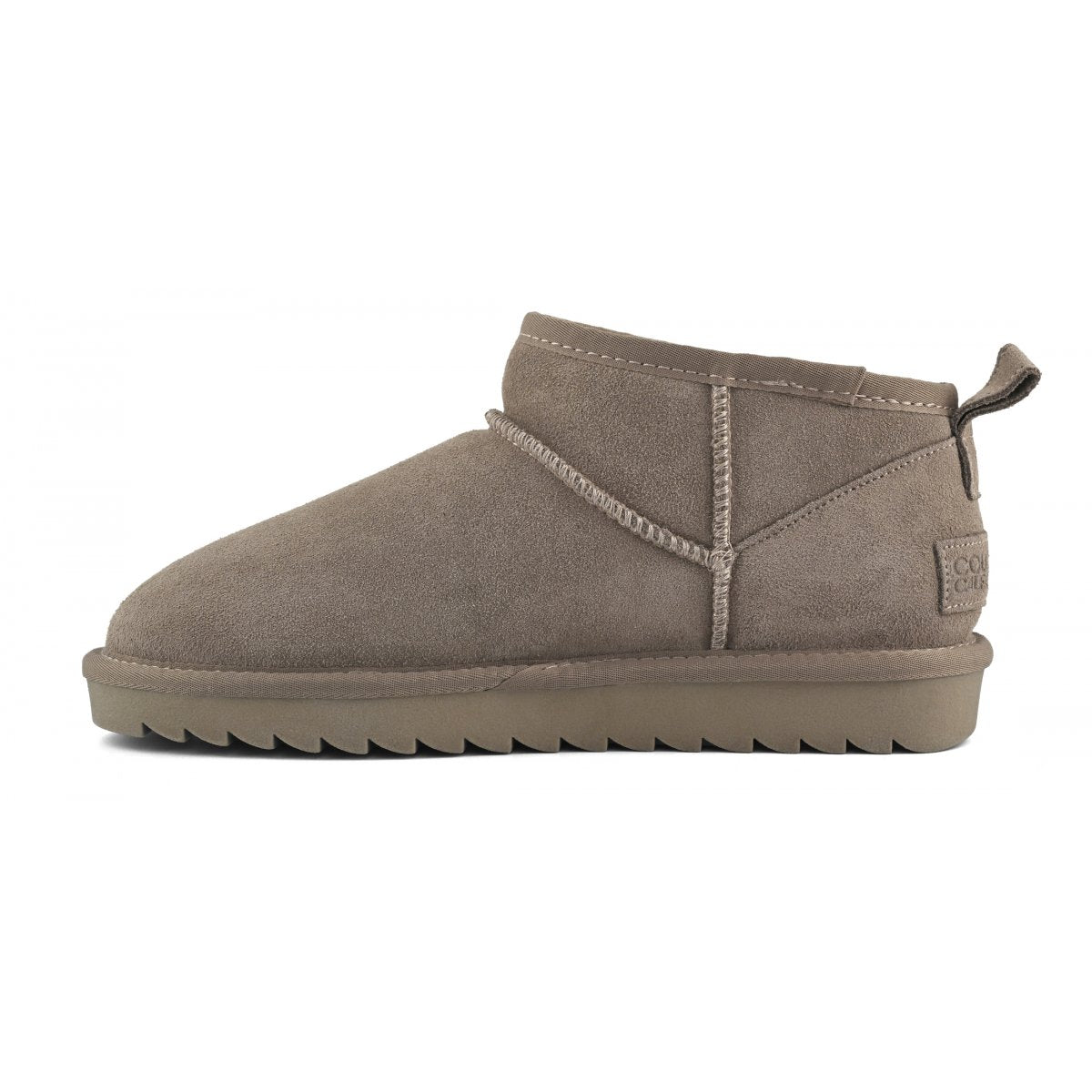 Short Winter boot in suede