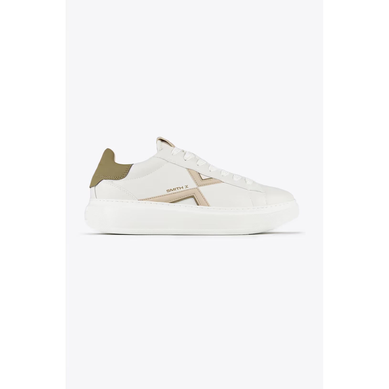COLLEGE MAN WHITE MILITARY IVORY