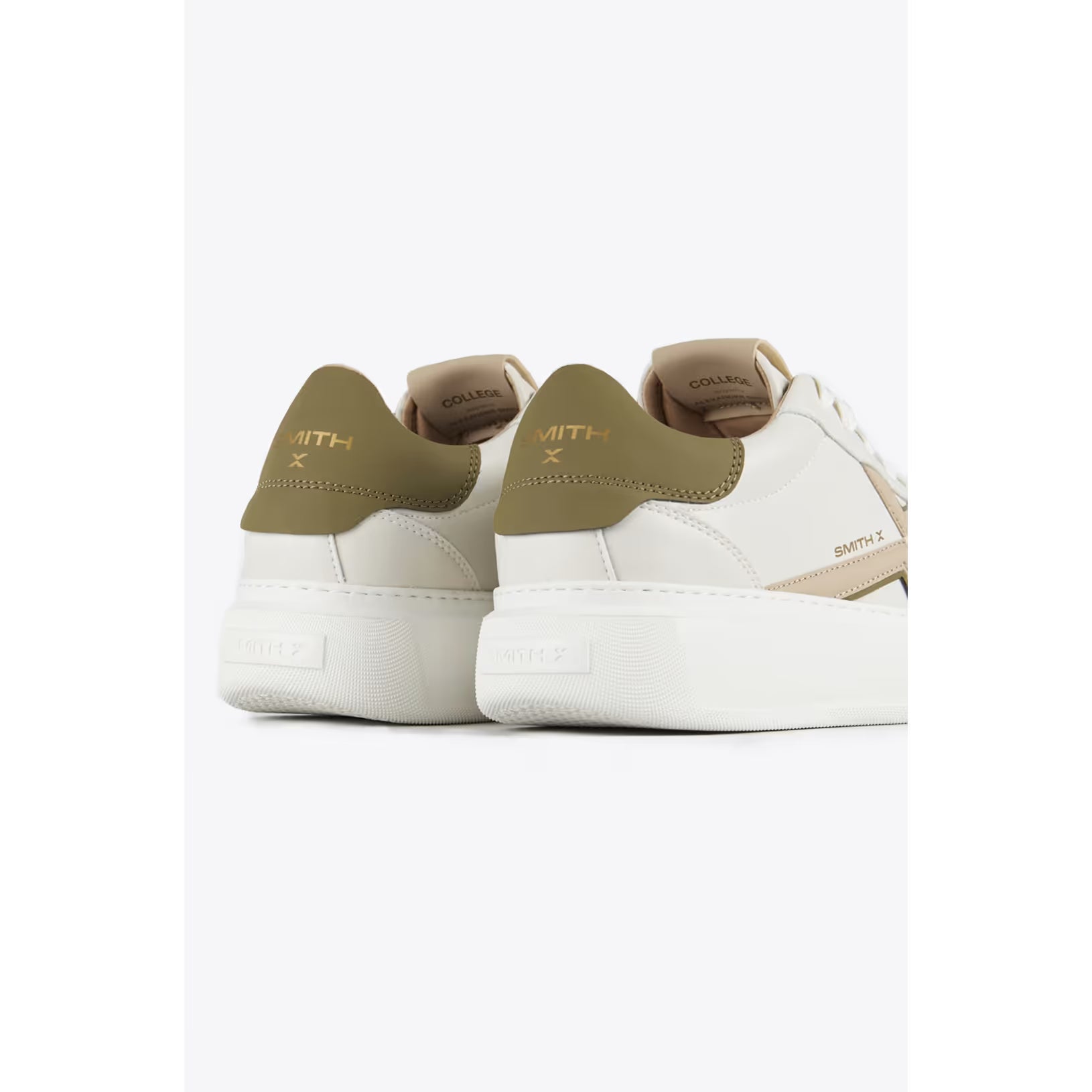 COLLEGE MAN WHITE MILITARY IVORY