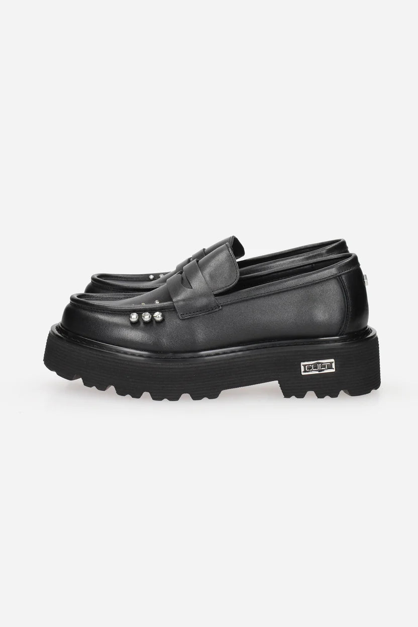 SLASH 4818 MOC W LEATHER BLACK/CRYS