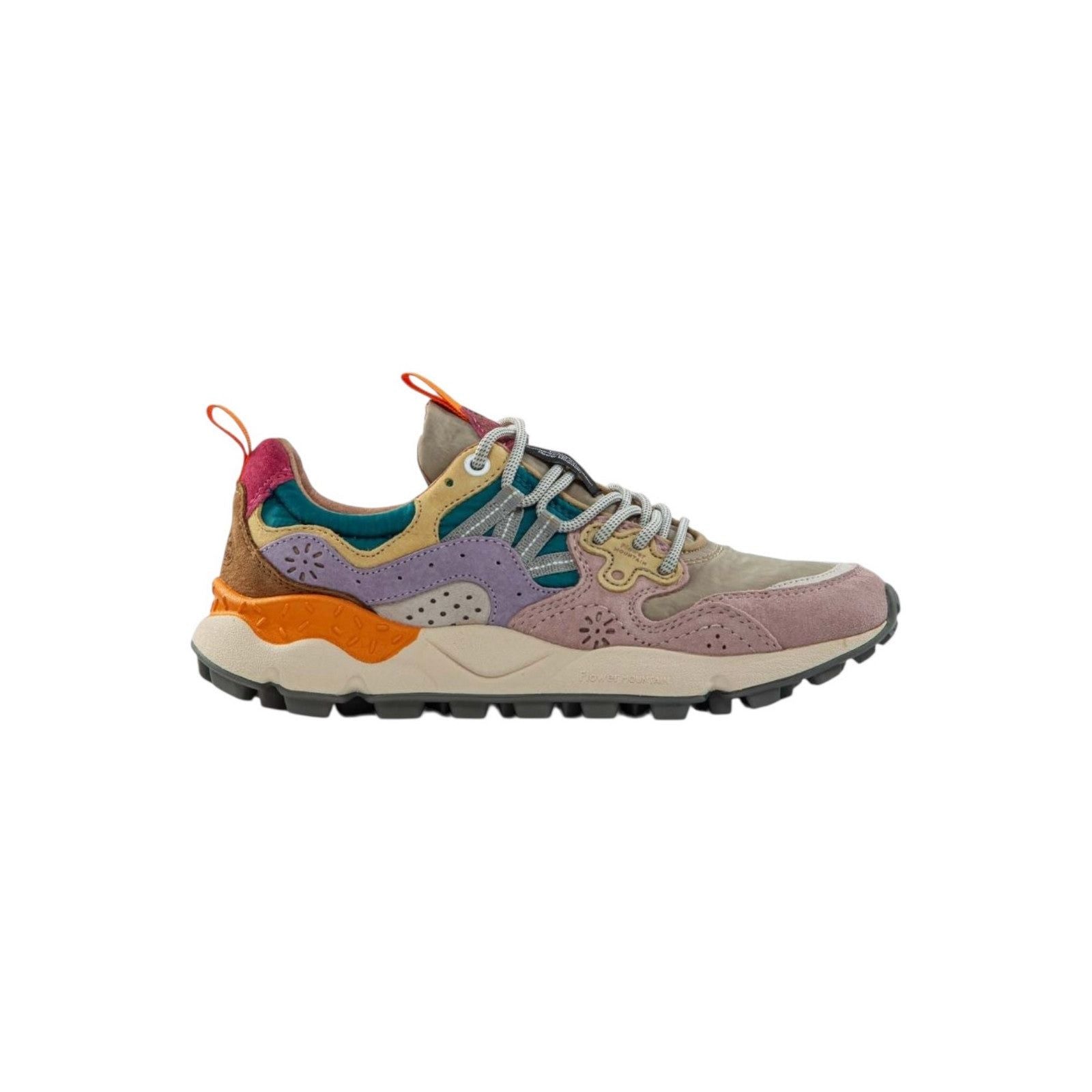 Yamano 3 Woman SUEDE/NYLON Light Pink-Lilac-Petrol