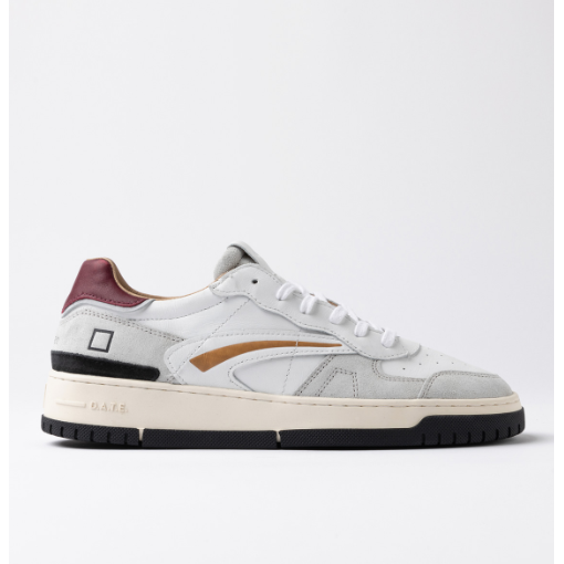 TORNEO PURE V.CALF WHITE-BORDEAUX M8D