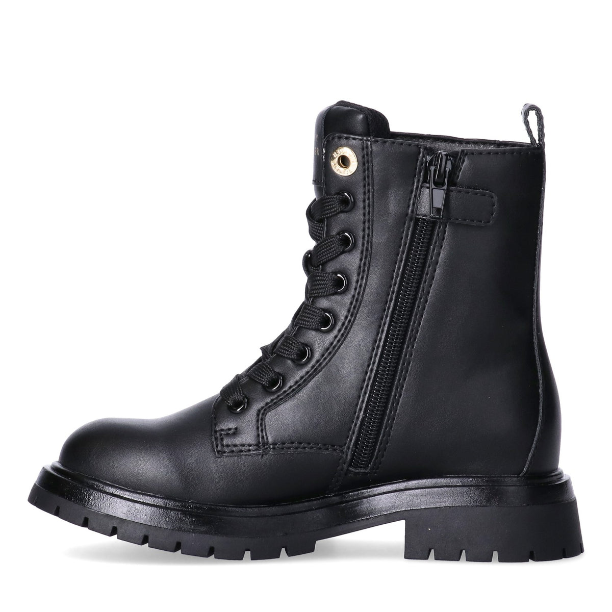 Tommy Hilfiger Tronchetto Allacciato Nero Bambina - immagine 3