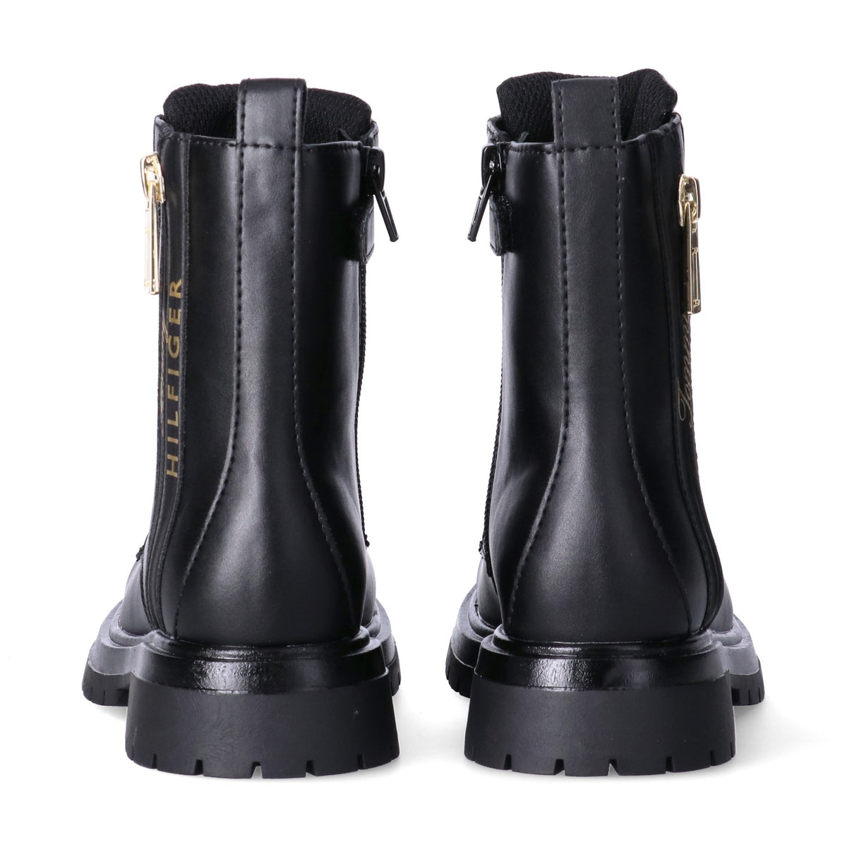 Tommy Hilfiger Tronchetto Allacciato Nero Bambina - immagine 4