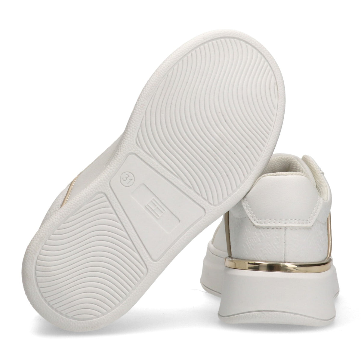 Tommy Hilfiger Sneaker Bassa Allacciata Bianco Bambina - immagine 5