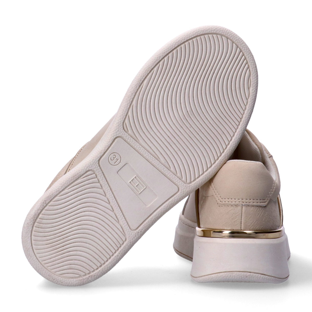 Tommy Hilfiger Sneaker Bassa Allacciata Latte Bambina - immagine 5