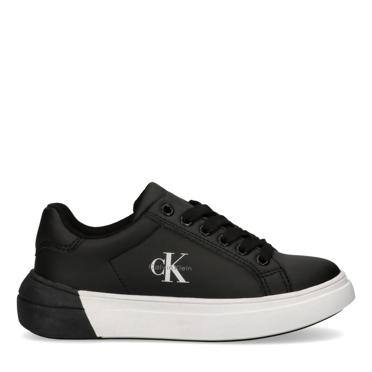 Calvin Klein Sneaker Bassa Allacciata Nero Unisex - immagine 2