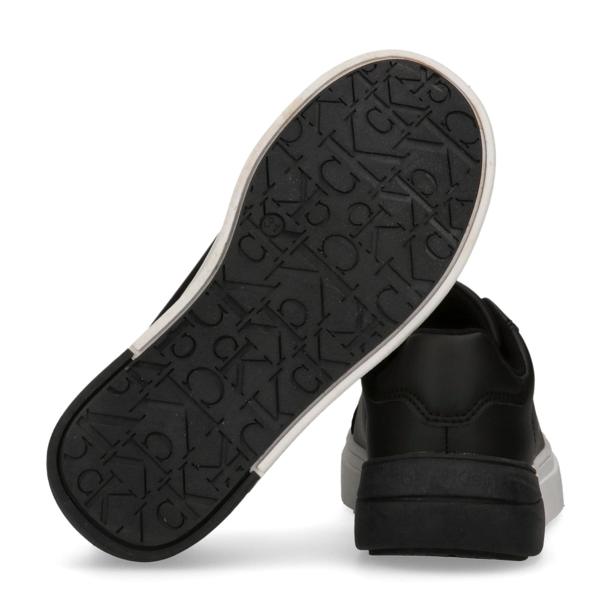 Calvin Klein Sneaker Bassa Allacciata Nero Unisex - immagine 5