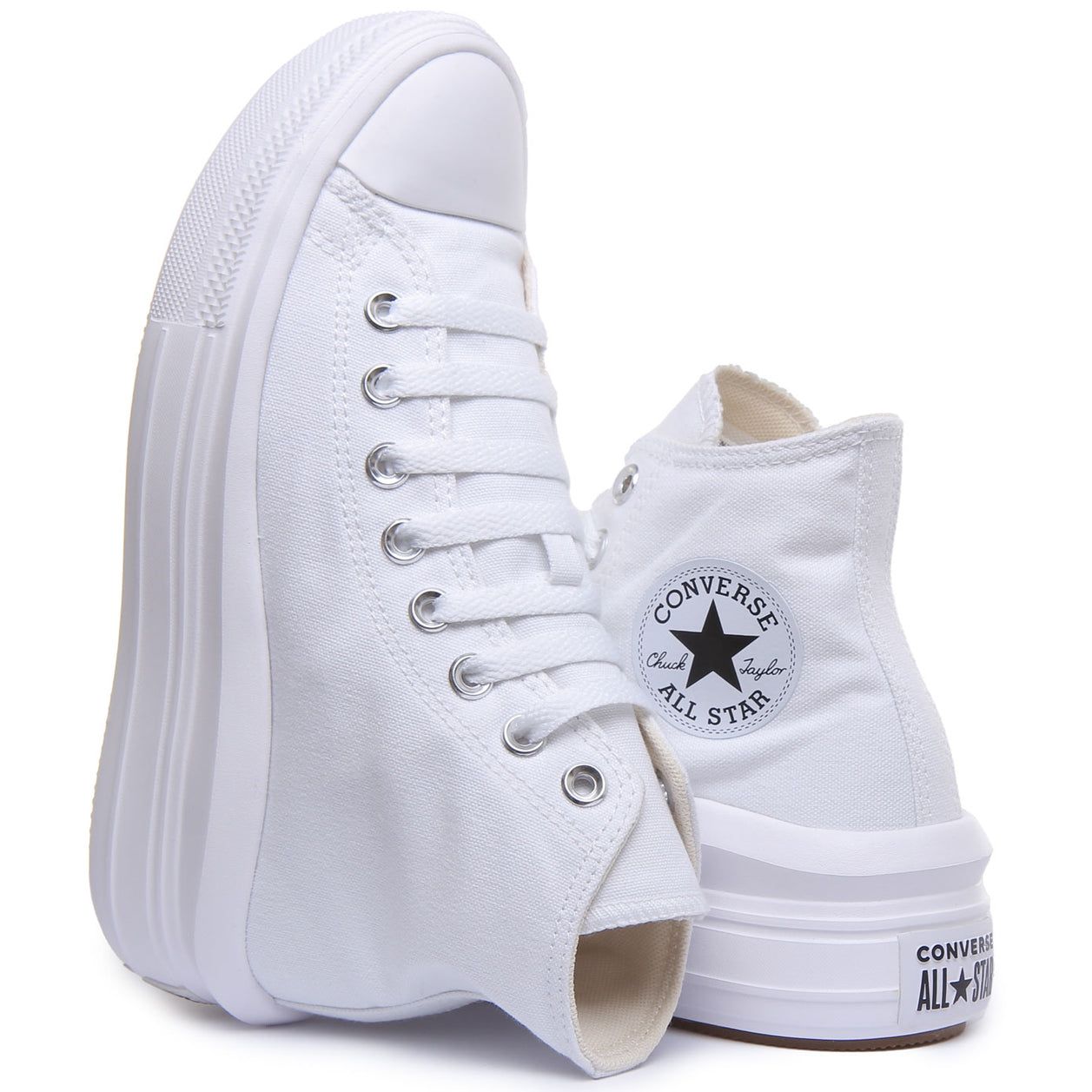 Chuck Taylor All Star Move Bianco foto 4