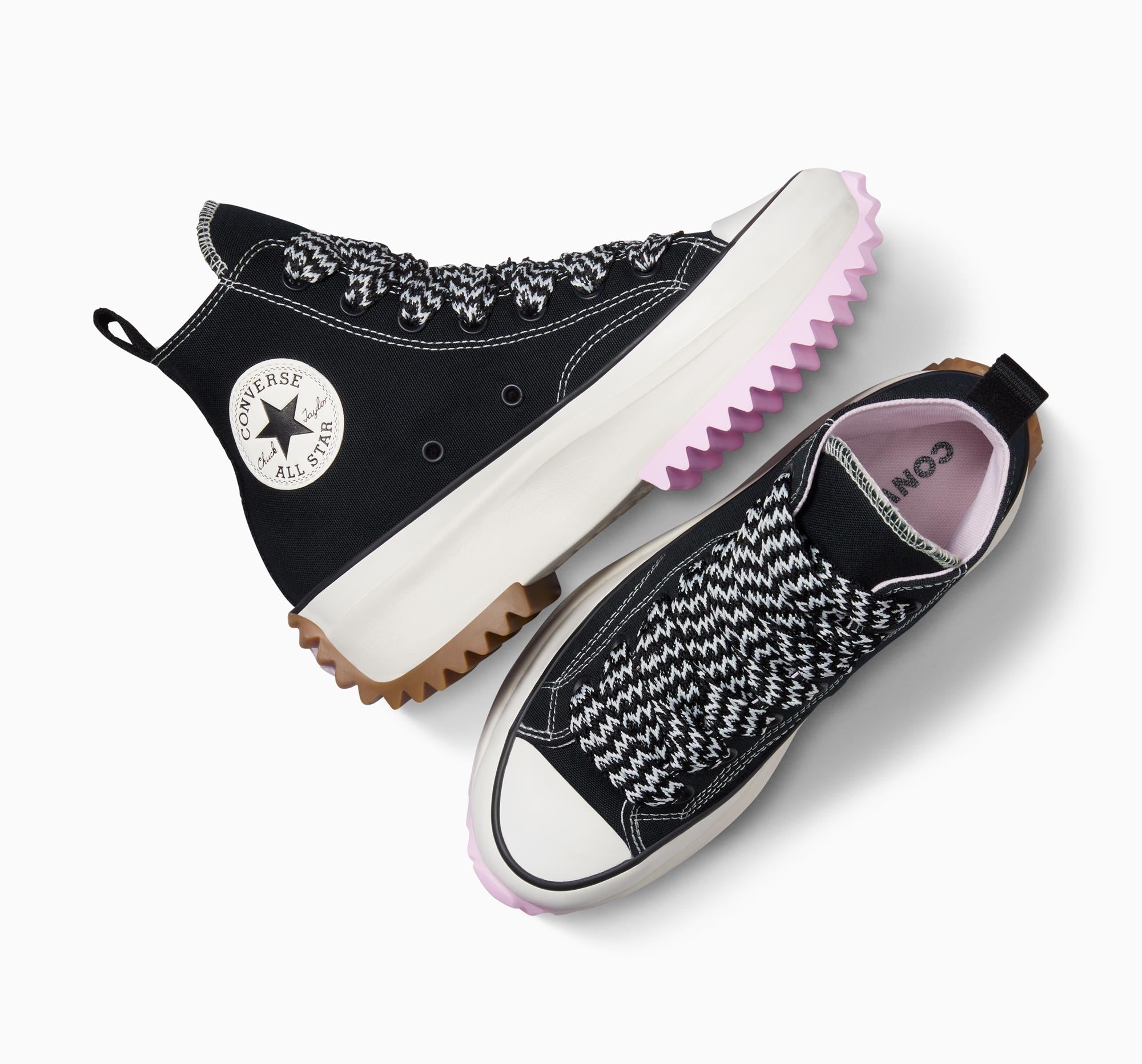 Run Star Hike Platform Canvas