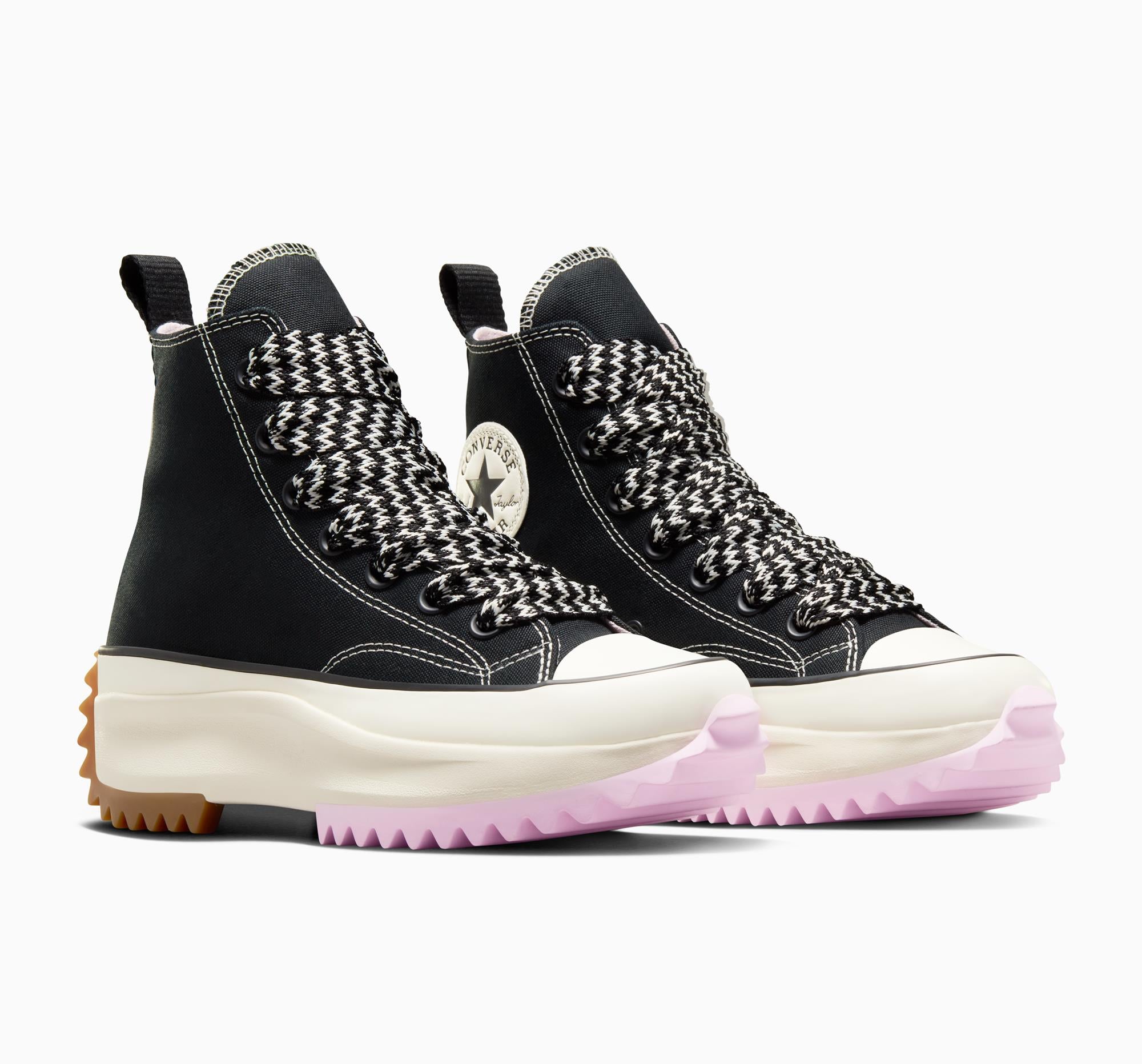 Run Star Hike Platform Canvas
