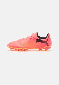 FUTURE 7 PLAY FG/AG - Scarpe da calcio per erba sintetica - sunset glow/black/sun stream