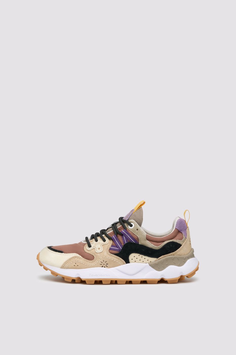 YAMANO 3 UNI SUEDE/NYLON CREAM-BROWN-COPPER