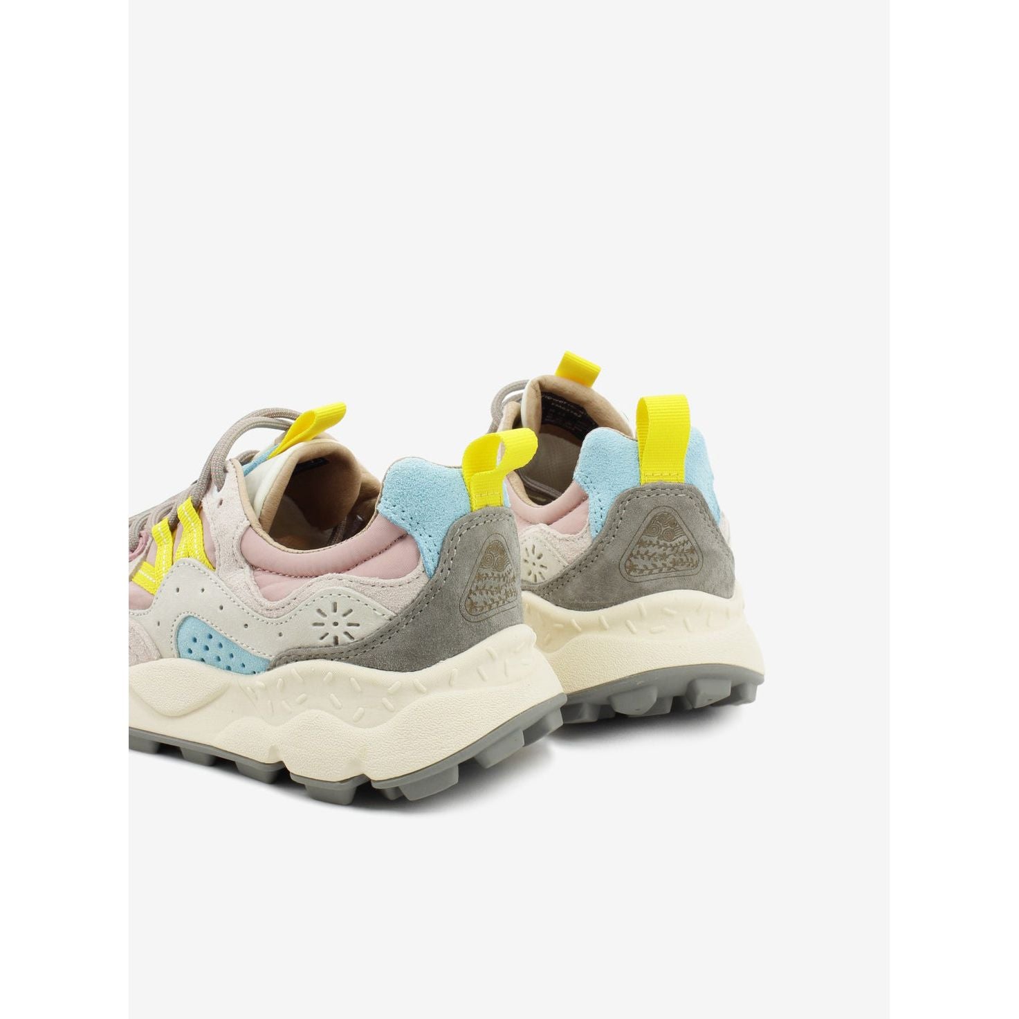 Yamano 3 Woman SUEDE/NYLON Light Pink-Offwhite-Pink