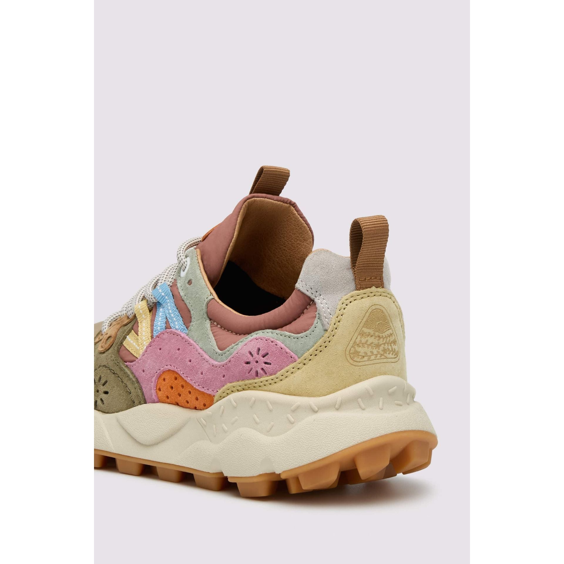 Sneaker Yamano 3 Woman Cream-Military-Pink