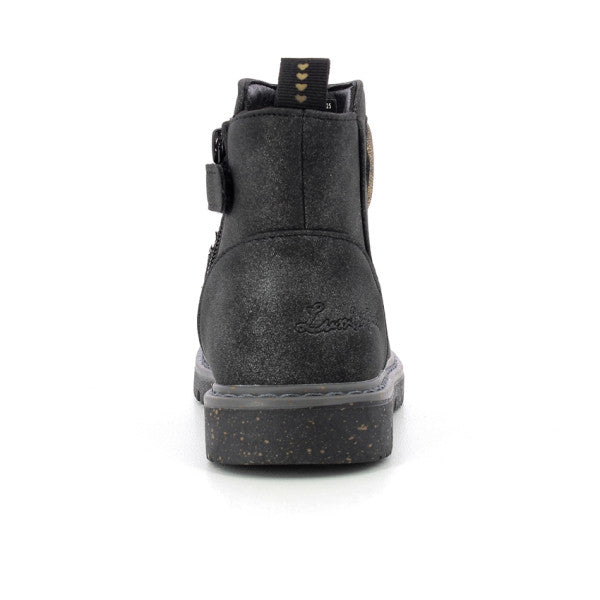 Lumberjack gona mid boots Girl