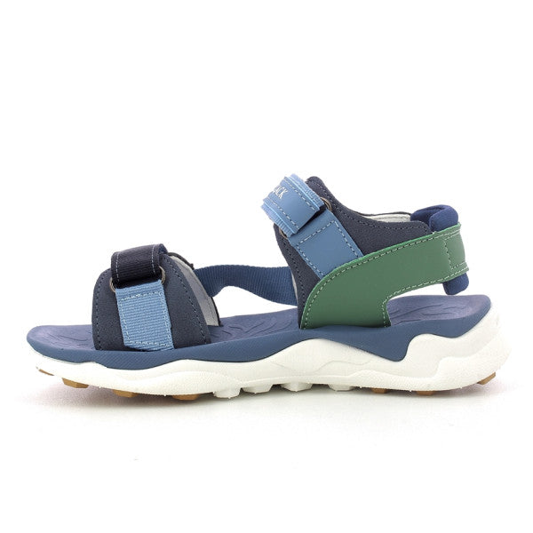 BOY NAVY BLUE SANDALS WIGGLY-SND2V-01