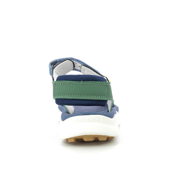 BOY NAVY BLUE SANDALS WIGGLY-SND2V-01