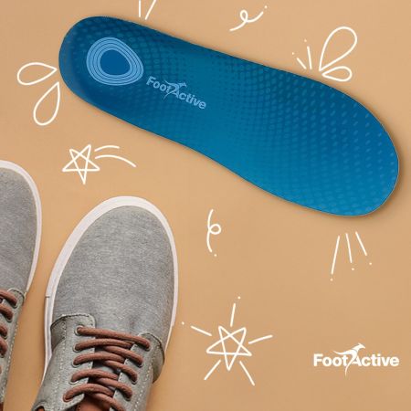 FootActive Plantar Fasciitis Orthotic Insoles