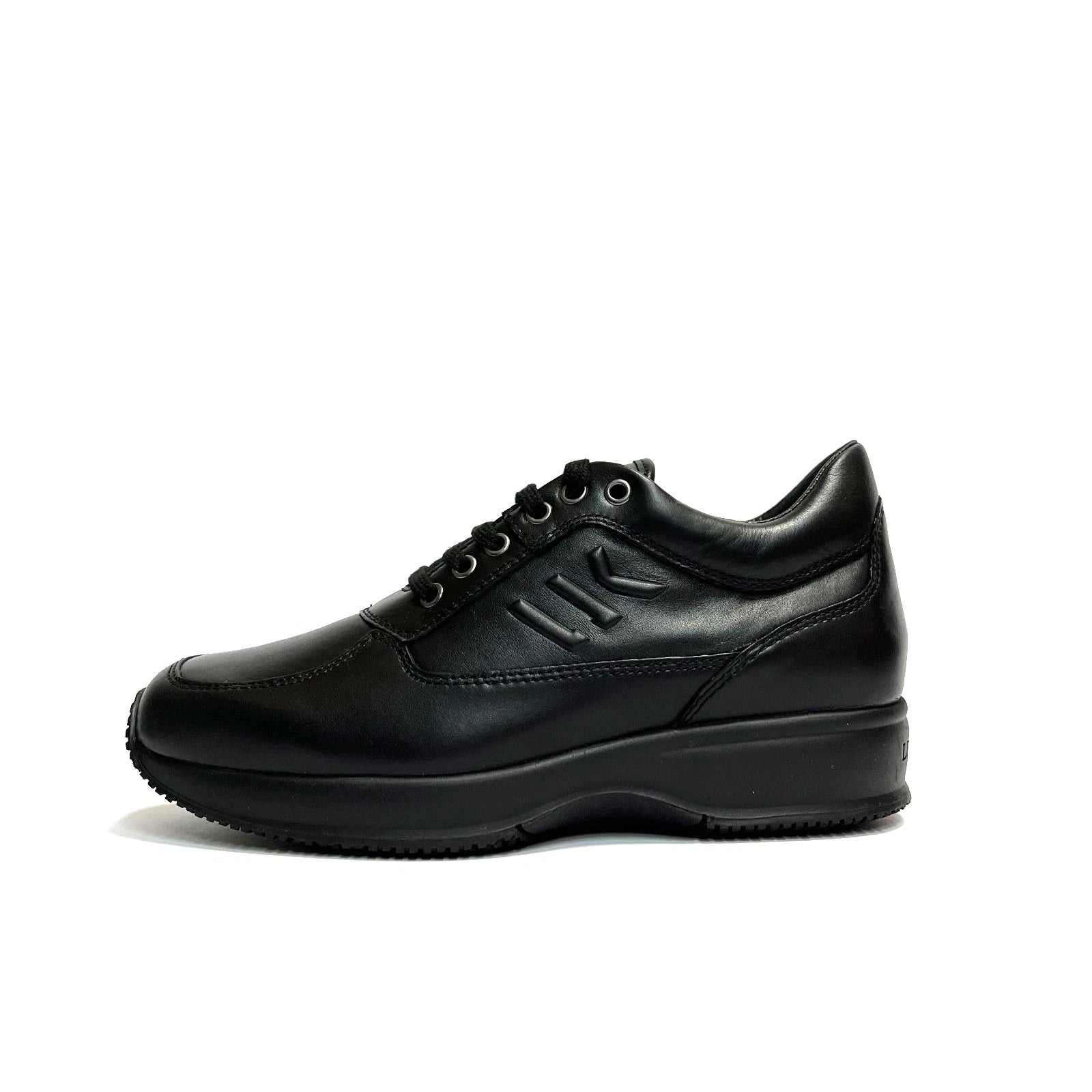 Raul sneakers man leather black